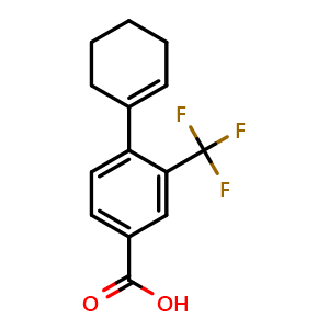 4-(Cyclohex-1-en-1-yl)-3-(trifluoromethyl)benzoic acid