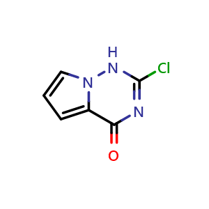 2-Chloro-1H,4H-pyrrolo[2,1-f][1,2,4]triazin-4-one