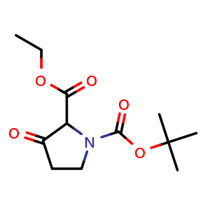 1-Tert-butyl 2-ethyl 3-oxopyrrolidine-1,2-dicarboxylate