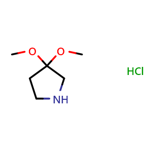 3,3-Dimethoxypyrrolidine hydrochloride
