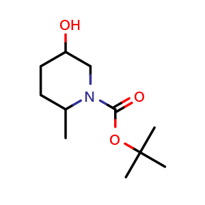 tert-Butyl 5-hydroxy-2-methylpiperidine-1-carboxylate
