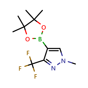 1-Methyl-4-(tetramethyl-1,3,2-dioxaborolan-2-yl)-3-(trifluoromethyl)-1H-pyrazole