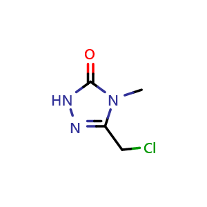 3-(Chloromethyl)-4-methyl-4,5-dihydro-1H-1,2,4-triazol-5-one