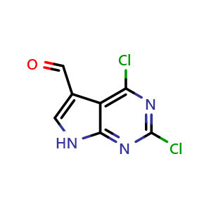 2,4-Dichloro-7H-pyrrolo[2,3-d]pyrimidine-5-carbaldehyde