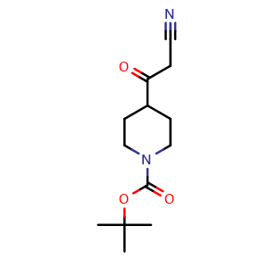 tert-Butyl 4-(2-cyanoacetyl)piperidine-1-carboxylate