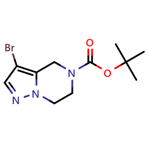 tert-Butyl 3-bromo-4H,5H,6H,7H-pyrazolo[1,5-a]pyrazine-5-carboxylate