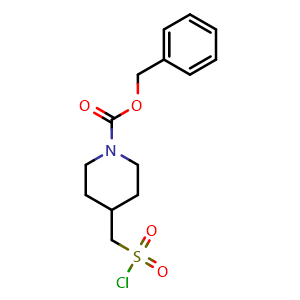 Benzyl 4-[(chlorosulfonyl)methyl]piperidine-1-carboxylate