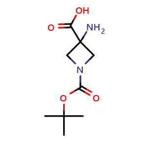 3-Amino-1-[(tert-butoxy)carbonyl]azetidine-3-carboxylic acid