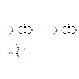 Tert-butyl (3as,6as)-rel-octahydropyrrolo[3,4-c]pyrrole-2-carboxylate hemioxalate