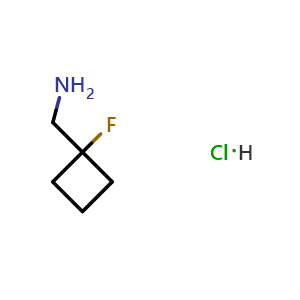 (1-Fluorocyclobutyl)methanamine hydrochloride