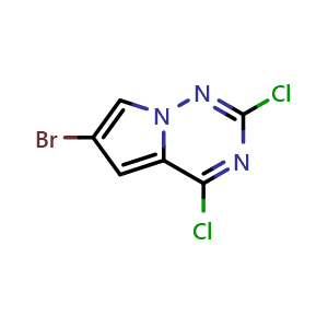 6-Bromo-2,4-dichloropyrrolo[2,1-f][1,2,4]triazine