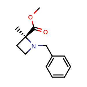 Methyl (2S)-1-benzyl-2-methylazetidine-2-carboxylate