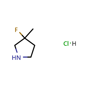 3-Fluoro-3-methylpyrrolidine hydrochloride