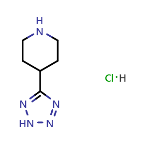 4-(2H-1,2,3,4-Tetrazol-5-yl)piperidine hydrochloride