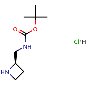 tert-Butyl N-[(2R)-azetidin-2-ylmethyl]carbamate hydrochloride