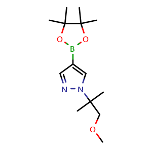 1-(1-Methoxy-2-methylpropan-2-yl)-4-(tetramethyl-1,3,2-dioxaborolan-2-yl)-1H-pyrazole