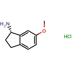 (1S)-6-methoxy-2,3-dihydro-1H-inden-1-amine hydrochloride