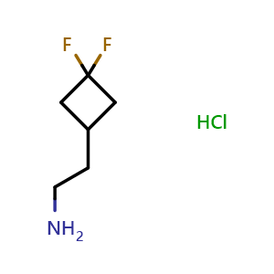 2-(3,3-difluorocyclobutyl)ethan-1-amine hydrochloride