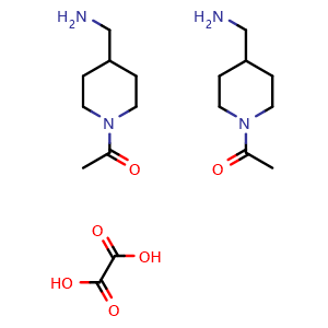 bis(1-[4-(aminomethyl)piperidin-1-yl]ethan-1-one); oxalic acid