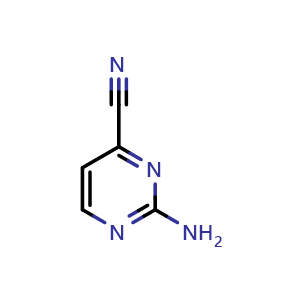 2-aminopyrimidine-4-carbonitrile
