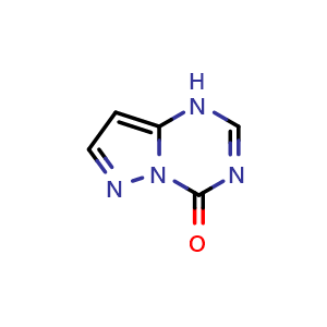 1H,4H-pyrazolo[1,5-a][1,3,5]triazin-4-one