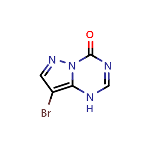 8-bromo-1H,4H-pyrazolo[1,5-a][1,3,5]triazin-4-one