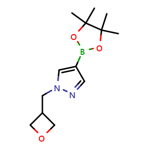 1-(oxetan-3-ylmethyl)-4-(tetramethyl-1,3,2-dioxaborolan-2-yl)-1H-pyrazole
