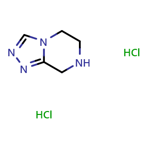 5H,6H,7H,8H-[1,2,4]triazolo[4,3-a]pyrazine dihydrochloride