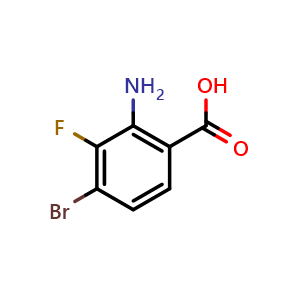 2-amino-4-bromo-3-fluorobenzoic acid