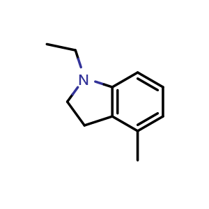 1-ethyl-4-methyl-2,3-dihydro-1H-indole