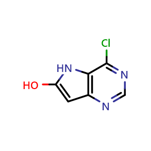4-chloro-5H-pyrrolo[3,2-d]pyrimidin-6-ol