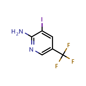 3-iodo-5-(trifluoromethyl)pyridin-2-amine