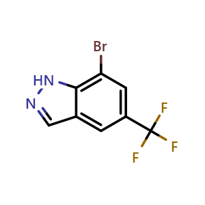 7-Bromo-5-(trifluoromethyl)-1H-indazole
