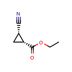 cis-ethyl (1R,2S)-2-cyanocyclopropane-1-carboxylate