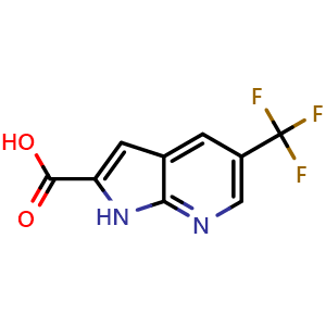 5-(trifluoromethyl)-1H-pyrrolo[2,3-b]pyridine-2-carboxylic acid