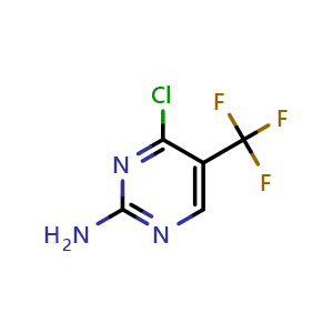 4-chloro-5-(trifluoromethyl)pyrimidin-2-amine