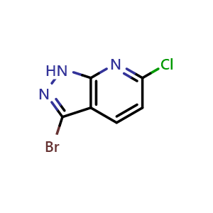 3-bromo-6-chloro-1H-pyrazolo[3,4-b]pyridine