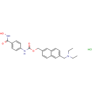 Chemical structure of Givinostat hydrochloride , CAS 199657-29-9, AChemBlock L14962