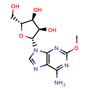 Chemical structure of spongosine , CAS 24723-77-1, AChemBlock L14963