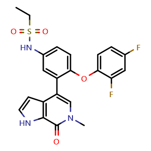 Chemical structure of ABBV-075 , CAS 1445993-26-9, AChemBlock L18018