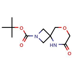 tert-butyl 6-oxo-8-oxa-2,5-diazaspiro[3.5]nonane-2-carboxylate