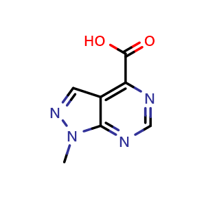 1-methyl-1H-pyrazolo[3,4-d]pyrimidine-4-carboxylic acid