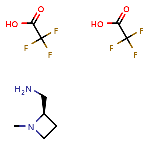 [(2R)-1-methylazetidin-2-yl]methanamine; bis(trifluoroacetic acid)