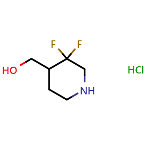(3,3-difluoropiperidin-4-yl)methanol hydrochloride