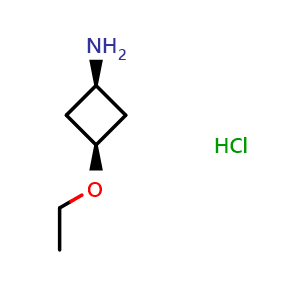 cis-3-ethoxycyclobutan-1-amine hydrochloride