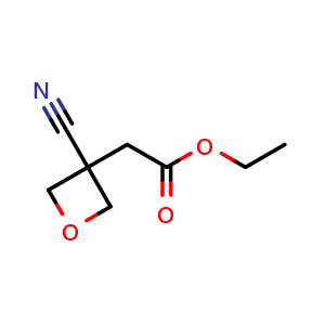 ethyl 2-(3-cyanooxetan-3-yl)acetate