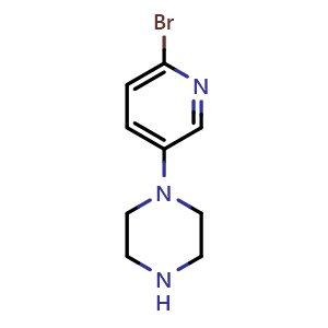 1-(6-bromopyridin-3-yl)piperazine