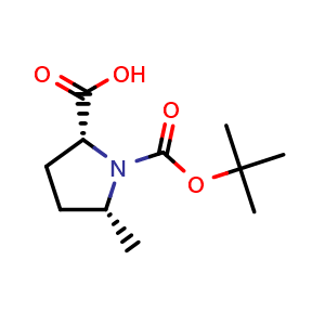 (2R,5R)-1-(tert-butoxycarbonyl)-5-methylpyrrolidine-2-carboxylic acid
