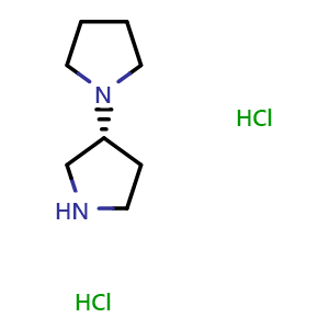 (3R)-3-(pyrrolidin-1-yl)pyrrolidine dihydrochloride