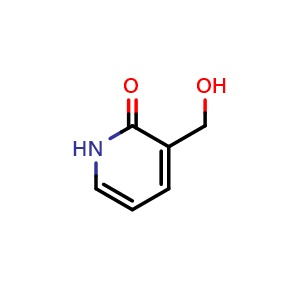 Chemical structure of 3-(hydroxymethyl)-1,2-dihydropyridin-2-one , CAS 42463-41-2, AChemBlock L18304